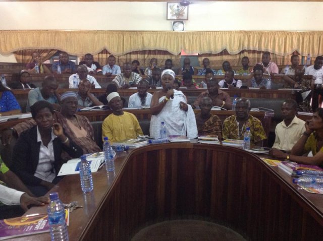 Public Forum on the 2012-2013 GHEITI Reports at Obuasi-Ashanti Region 1